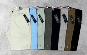 Kit 6 Bermudas RL Sarja Slim (Apenas Hoje)