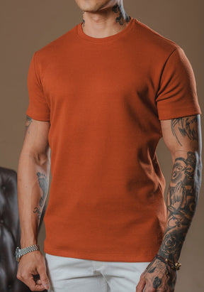 Kit com 5 Camisetas Texturizadas Malha Waffle Milano Velluto - Não amassa, Não desbota e 0 transparência
