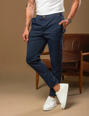 Kit com 3 Calças Alfaiataria Masculina Mônaco com Ajuste